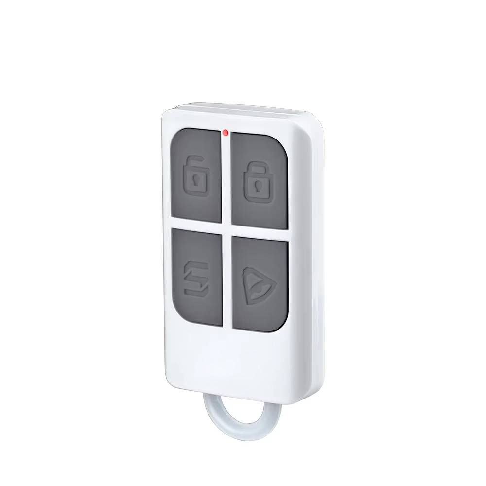 Home Security With Ai - RC531 ワイヤレスポータブルリモコン 4ボタンキーチェーン WIFI GSM PSTN