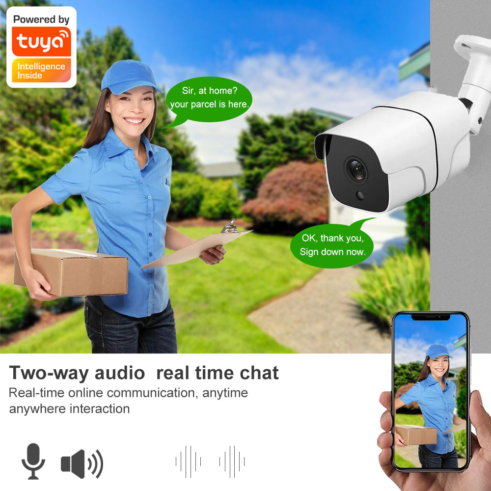 Tuya 5G Wifi IP カメラ屋外弾丸 5MP ホー - Home Security Google Camera のレビューと価格