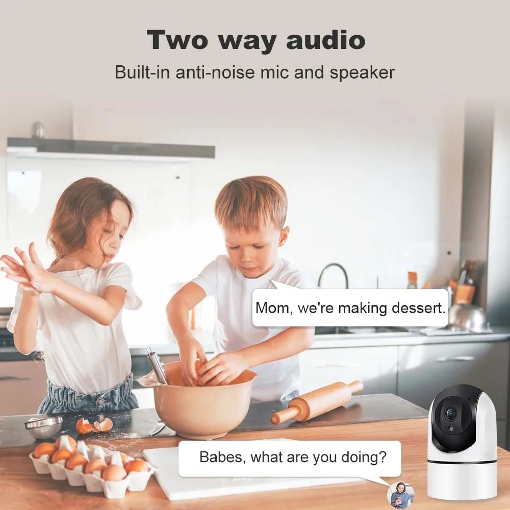 2K 6MPミニ5G Wifi Tuya IPカメラ 室内ワ - Home Security Google Camera のレビューと価格