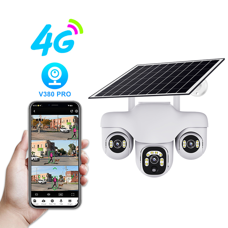 4G Wifiソーラーカメラ ワイヤレスホームセキュリティ  - Home Security Cameras Uk のレビューと価格