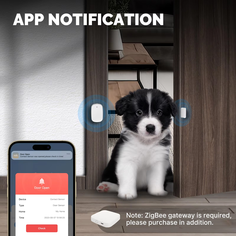 MOES Tuya ZigBee スマートウィンドウドアゲー - Home Security With Ai のレビューと価格