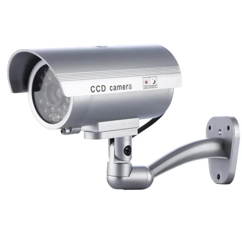 シミュレーション偽弾丸カメラダミーカメラ屋外LEDライトモニ - Home Security Beams のレビューと価格