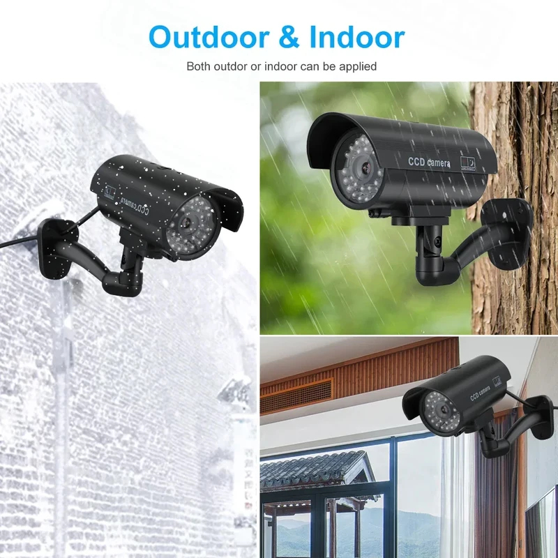 シミュレーション偽弾丸カメラダミーカメラ屋外LEDライトモニ - Home Security Beams のレビューと価格
