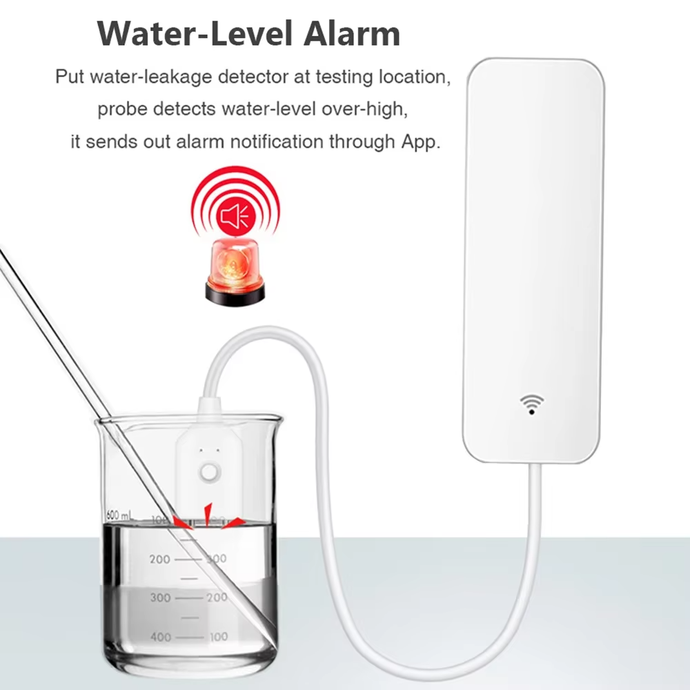 ZigBee WiFi 水漏れセンサー 洪水漏水警報器 Tu - Home Security With Ai のレビューと価格