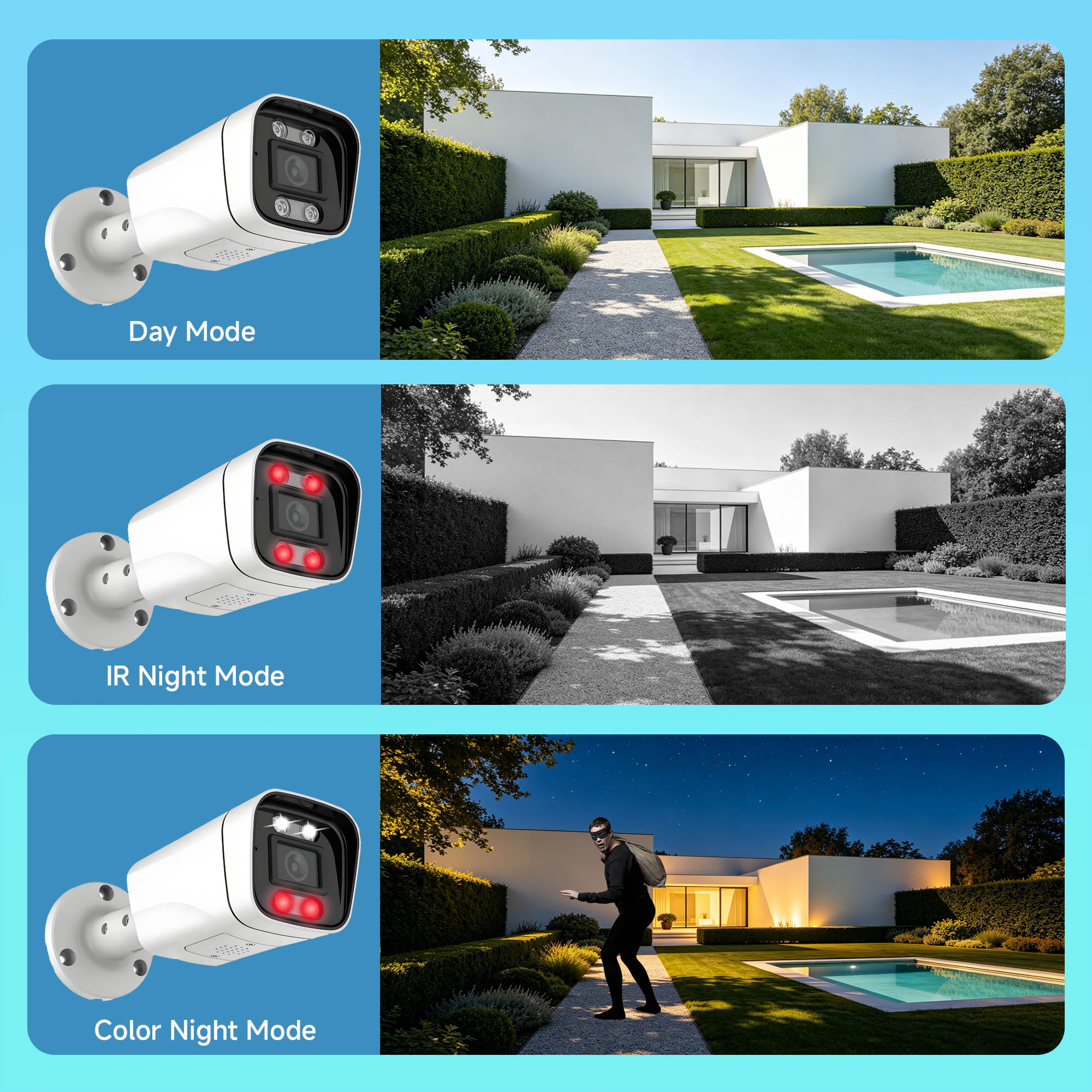 BFMore 8MP 4K Ai 人間検知セキュリティシステ - Home Security With Ai のレビューと価格