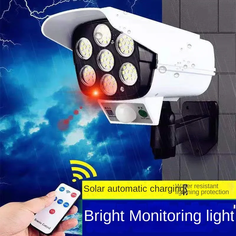 屋外ソーラーライトモーションセンサーセキュリティダミーカメラ - Home Security Guard のレビューと価格