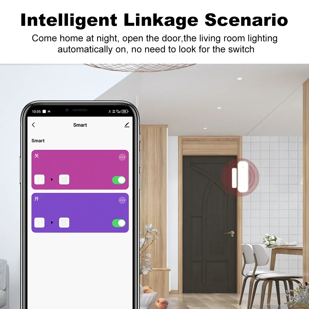Zigbee3.0 ホームセキュリティ ドア/窓センサー 磁 - Home Security With Ai のレビューと価格