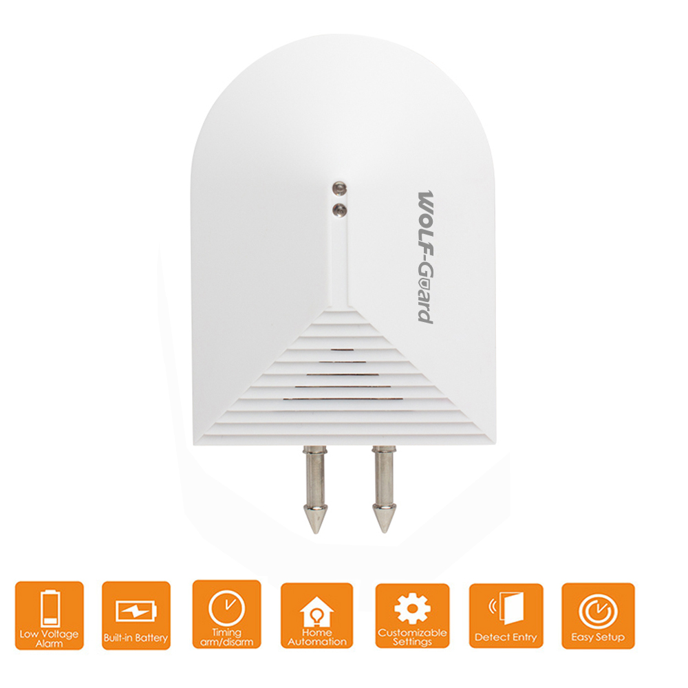 Wolf-Guard ワイヤレス水漏れ侵入検知センサー 洪水 - Home Security Guard のレビューと価格