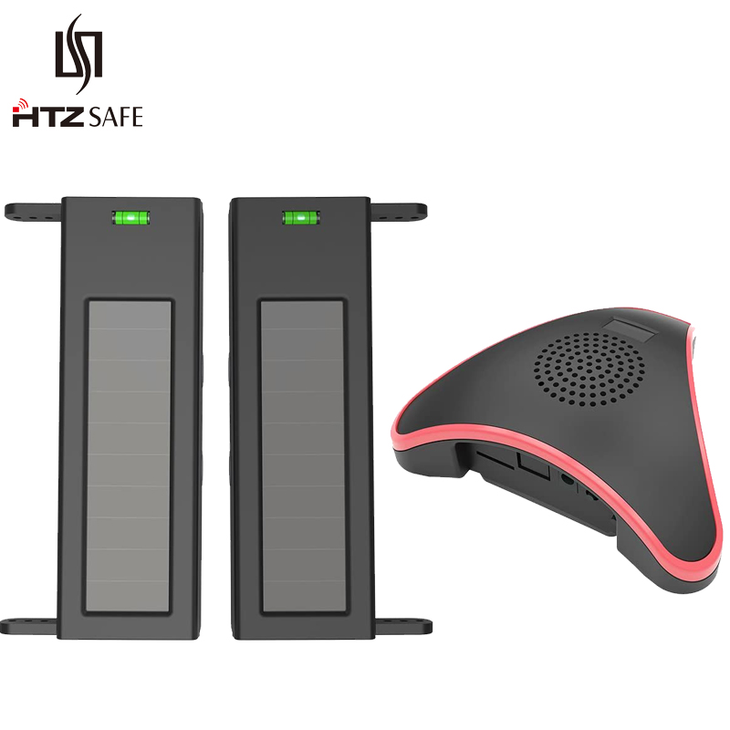 HTZSAFE ソーラービームセンサー私道警報システム -  - Home Security Beams のレビューと価格