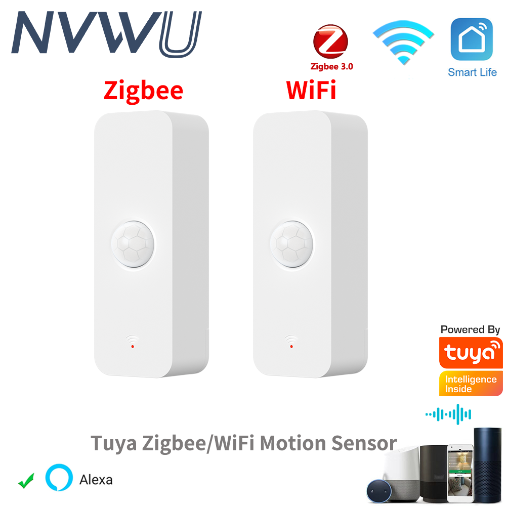 Tuya WiFi Zigbee PIR モーションセンサー - Home Security With Ai のレビューと価格