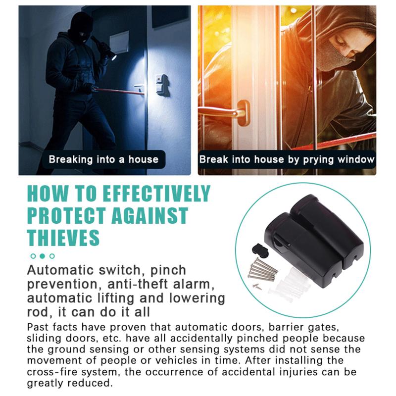 HOT! 2個入り安全赤外線ビームフォトセルセンサー低消費電 - Home Security Beams のレビューと価格