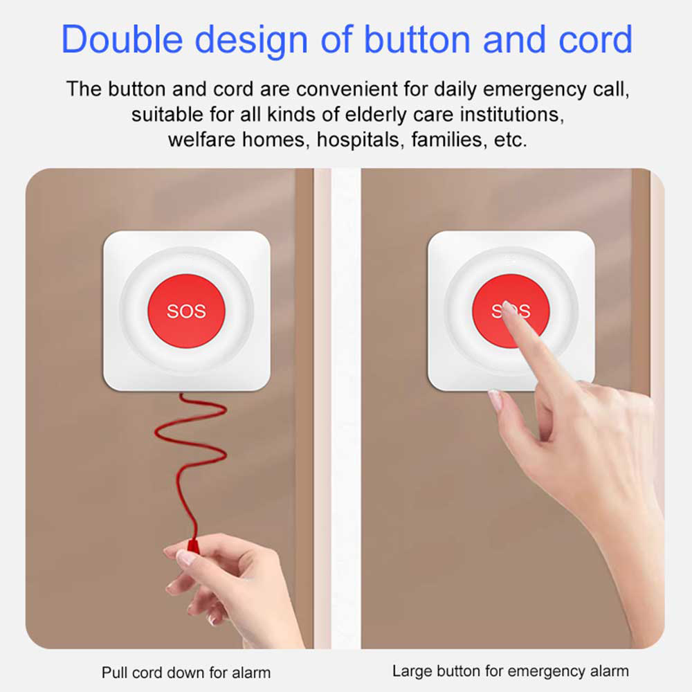 WIFI Zigbee ボタン式 SOS プッシュボタン T - Home Security Guard のレビューと価格