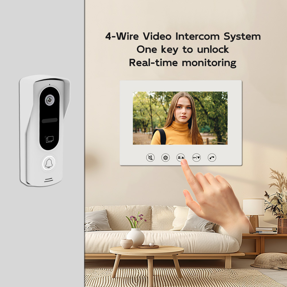 HDビデオインターホン ドアベル 防雨型ホームセキュリティシ - Home Security Cameras Uk のレビューと価格