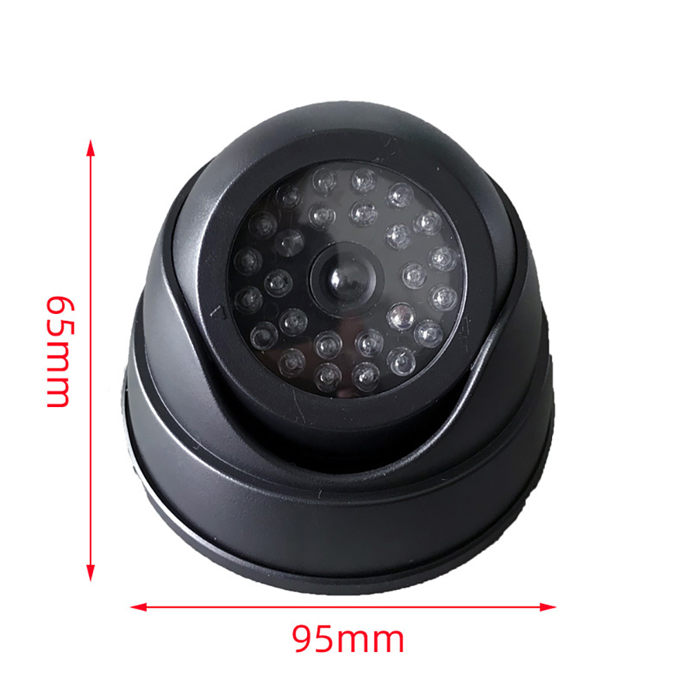 偽のセキュリティ監視CCTVドームカメラハウジング、赤色LE - Home Security Beams のレビューと価格