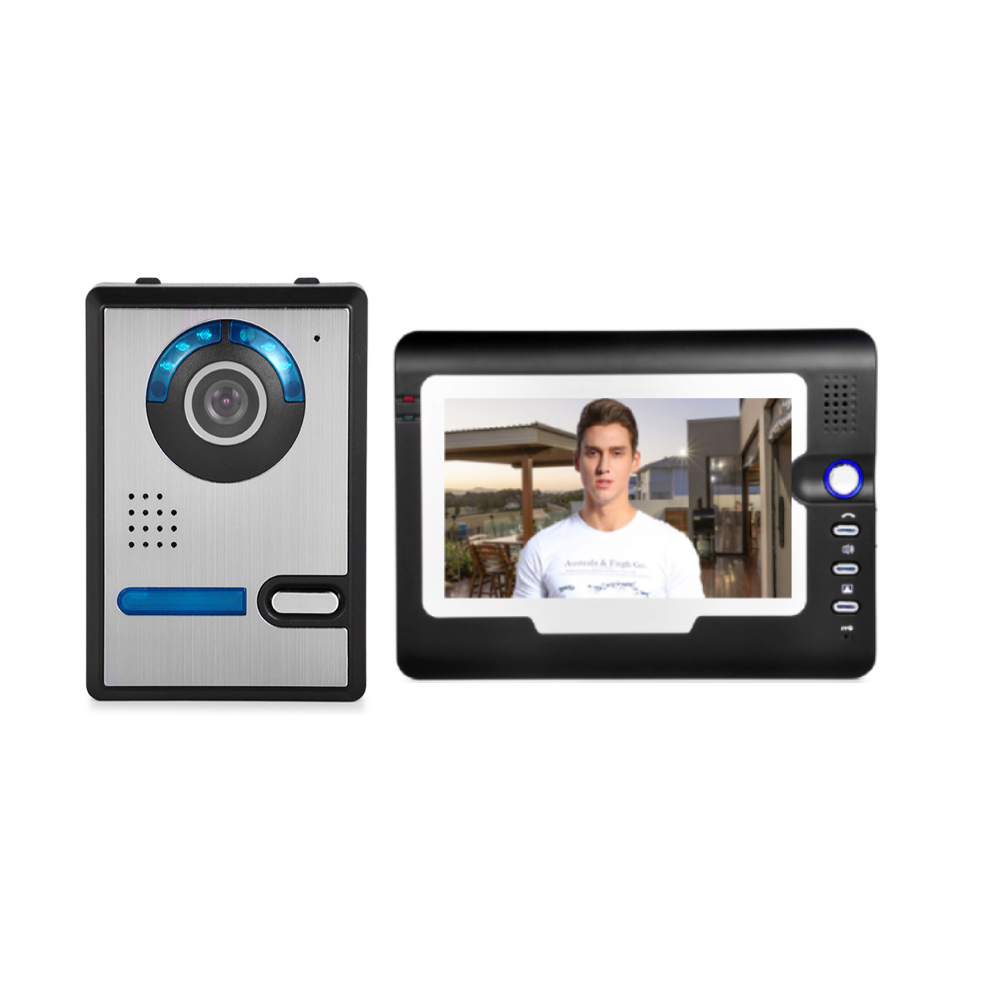 SmartYIBA 7インチカラービデオドアベル、ヴィラ/ア - Home Security Cameras Uk のレビューと価格