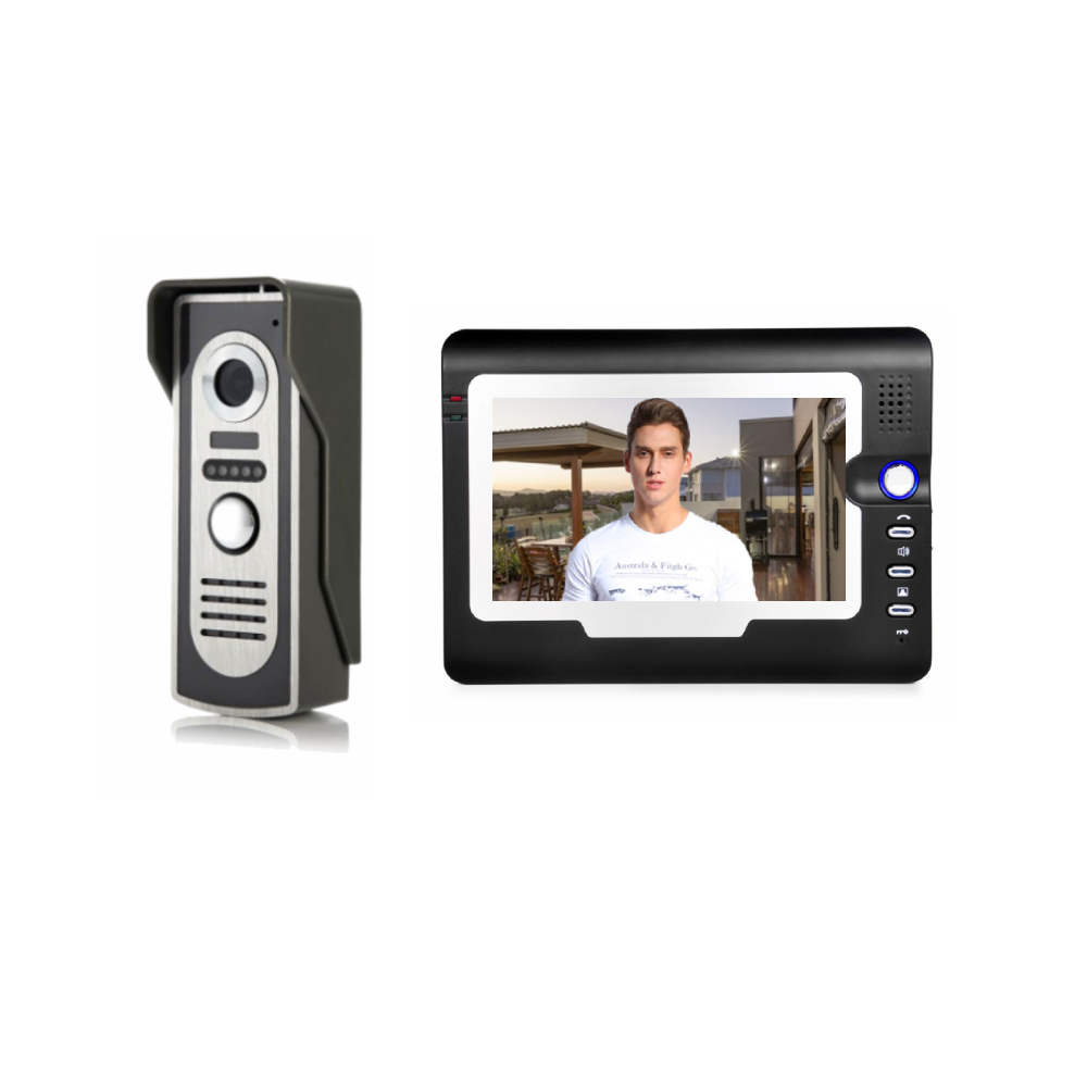 SmartYIBA 7インチカラービデオドアベル、ヴィラ/ア - Home Security Cameras Uk のレビューと価格