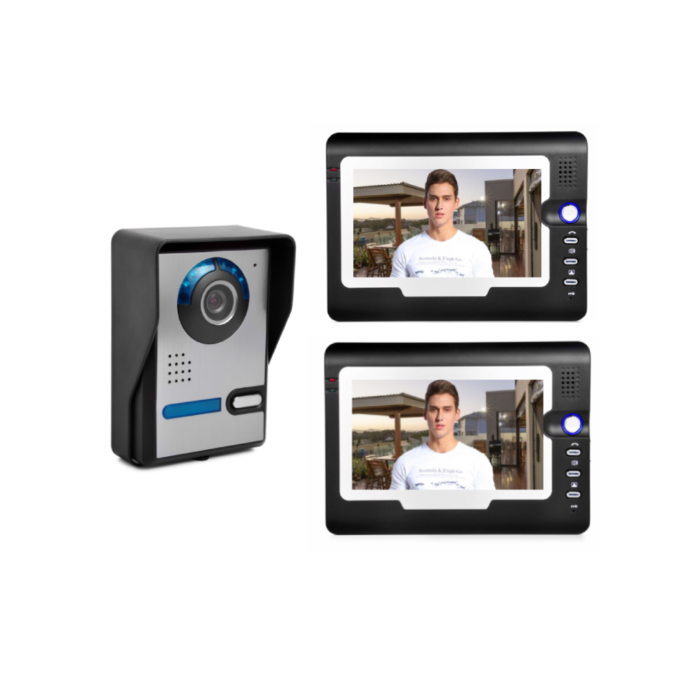 SmartYIBA 7インチカラービデオドアベル、ヴィラ/ア - Home Security Cameras Uk のレビューと価格