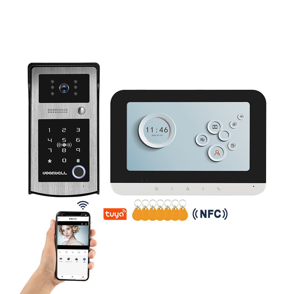 Tuya スマート WIFI ビデオインターホン民家ビデオイ - Home Security Cameras Uk のレビューと価格