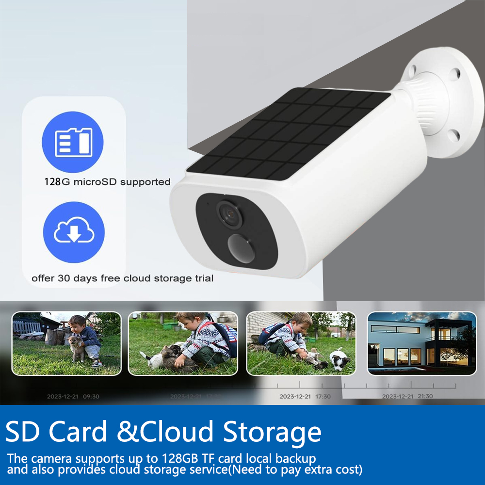 Tuya 5MP ソーラーセキュリティカメラワイヤレス屋外  - Home Security Guard のレビューと価格